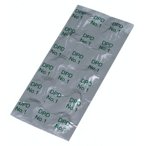 Foto - Náhradní tablety do testeru pro měření volného chloru DPD No. 1