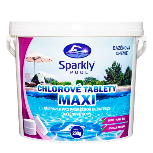 Foto - Chlorové tablety do bazénu MAXI 3 kg