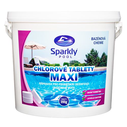 Chlorové tablety do bazénu MAXI 5 kg