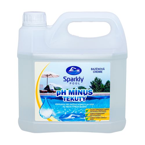 pH mínus tekutý 3 l (3,9 kg)