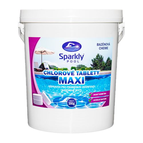 Foto - Chlorové tablety do bazénu MAXI 10 kg