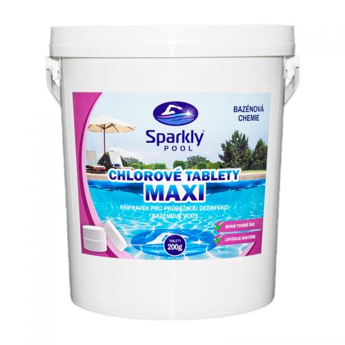 Foto - Chlorové tablety do bazénu MAXI 15 kg