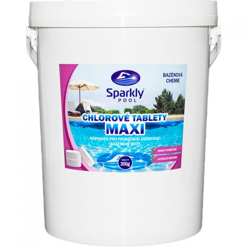 Chlorové tablety do bazénu MAXI 20 kg