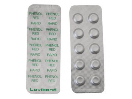 Foto - Náhradní tablety do testeru pro měření pH vody v bazénu Phenol Red - Lovibond