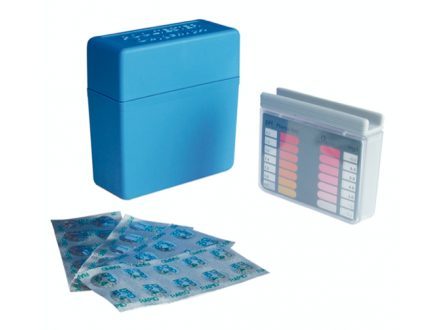 Foto - Tabletový tester bazénové vody - aktivní kyslík (O2) a pH