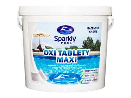 Foto - Oxi kyslíkové tablety do bazénu MAXI 200g 5 kg