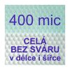 Solární plachta - fólie na bazén 400mic transparentní - celá bez sváru