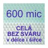 Solární plachta - fólie na bazén 600mic transparentní - celá bez sváru