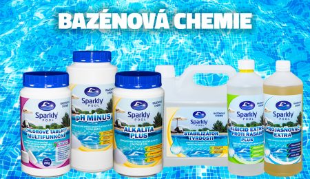 Bazénová chemie - použití přípravků